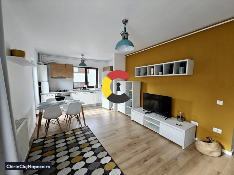 Apartament frumos cu 2 camere, Buna Ziua, cu parcare subterana