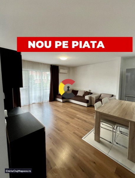Apartament cu 3 camere dec, 2 bai,Iris, Junior Residence, cu parcare
