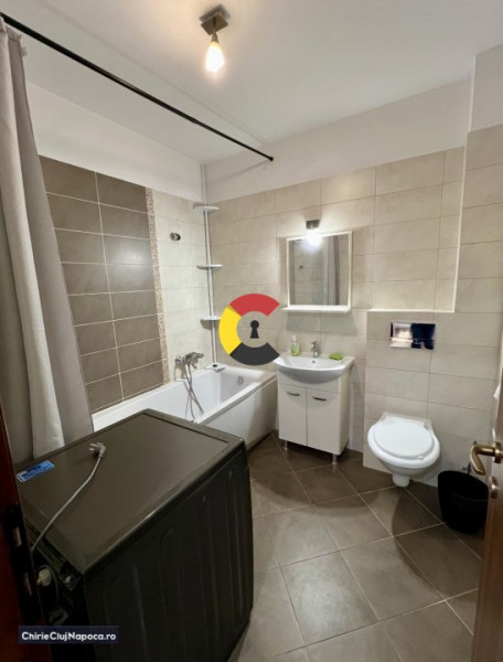 Apartament cu 3 camere dec, 2 bai,Iris, Junior Residence, cu parcare