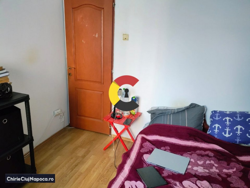 Apart. studentesc cu 2 camere, Cart. Manastur, 5-6 statii de Centru