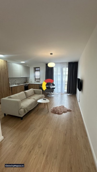 apartament cu dormitor si living cu bucatarie in zona Vivo