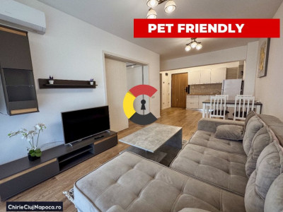 Ap cu 2 camere, Gheorgheni, Viva City, PETFRIENDLY, cu parcare, terasa