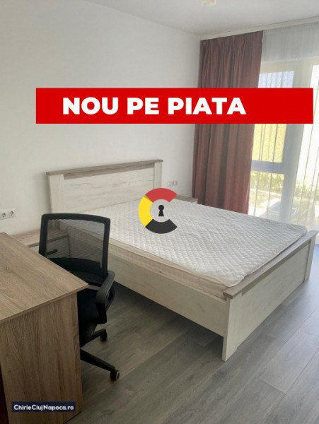 Apartament cu 3 camere, 2 dormitoare, 2 bai, cu parcare, Marasti