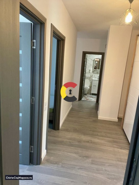 Apartament cu 3 camere, 2 dormitoare, 2 bai, cu parcare, Marasti