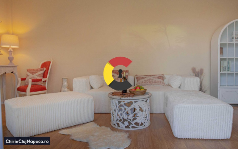 Apartament luminos cu 2 camere.prima închidere• PET FRIENDLY• Borhanci