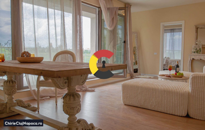 Apartament luminos cu 2 camere.prima închidere• PET FRIENDLY• Borhanci