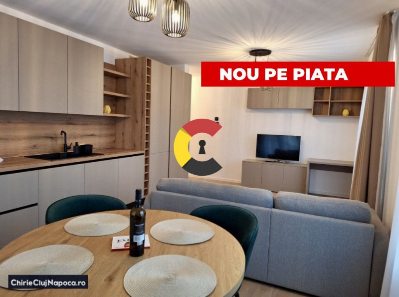 Ap. cu 2 camere, Iris, Liberty Residence, zona Garii, cu parcare