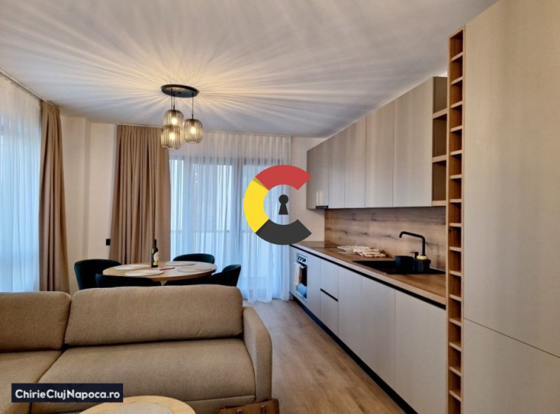 Ap. cu 2 camere, Iris, Liberty Residence, zona Garii, cu parcare