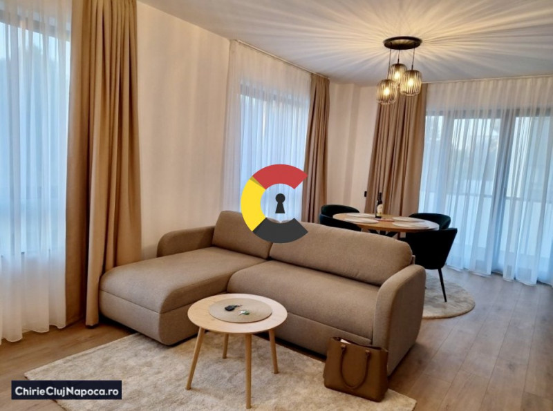 Ap. cu 2 camere, Iris, Liberty Residence, zona Garii, cu parcare
