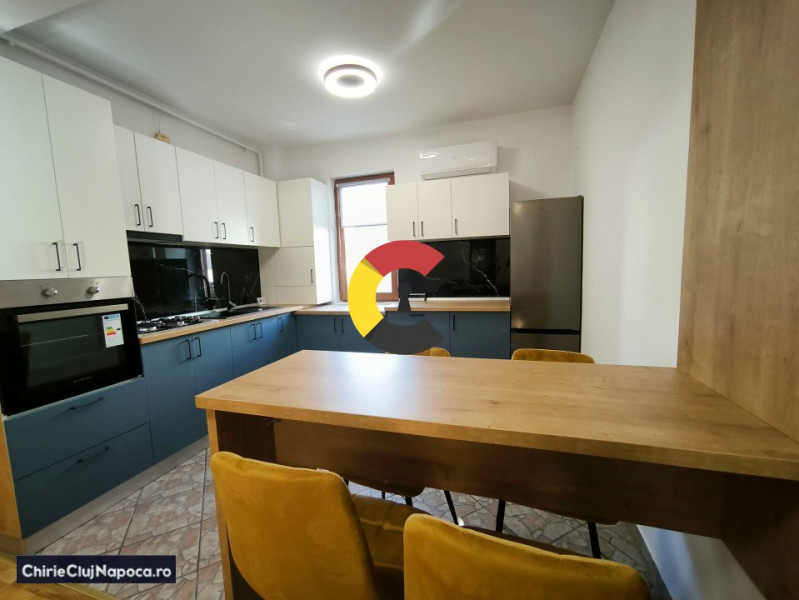 Ap. modern cu 2 cam, prima inchiriere, parcare, Cart. Buna-ziua