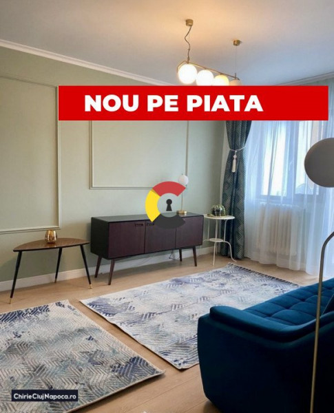 Apartament cu 2 camere, 2 balcoane, cartier Manastur