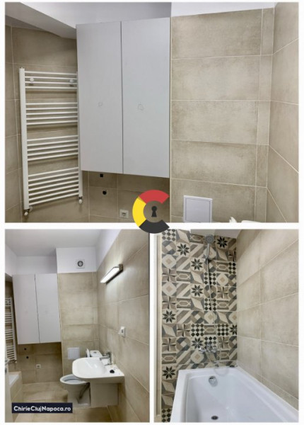 Apart. cu 2 camere, terasa, 2 parcari Viva City, Gheorgheni, zona Iu