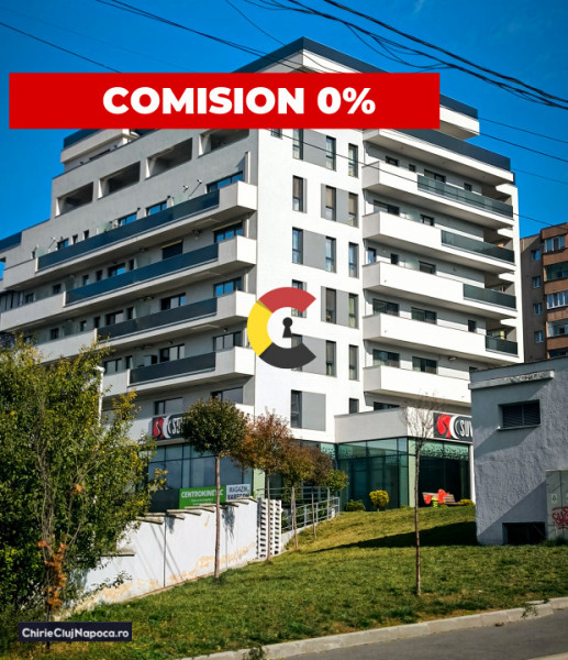 Ap. modern cu 2 dormitoare+living. 2 bai. Garaj. Gheorgheni. Bloc nou.