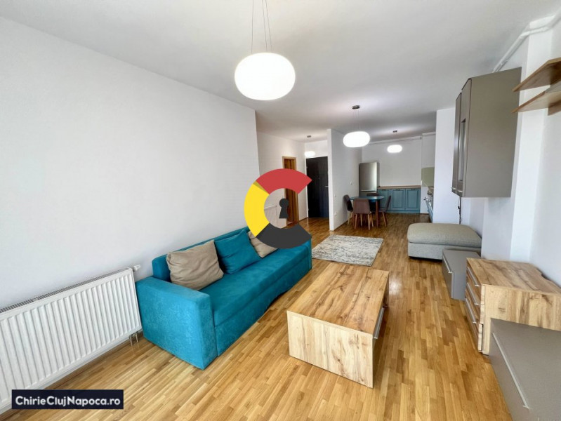 Apartament cu 2 camere si terasa, Grand Park, zona Sopor, garaj