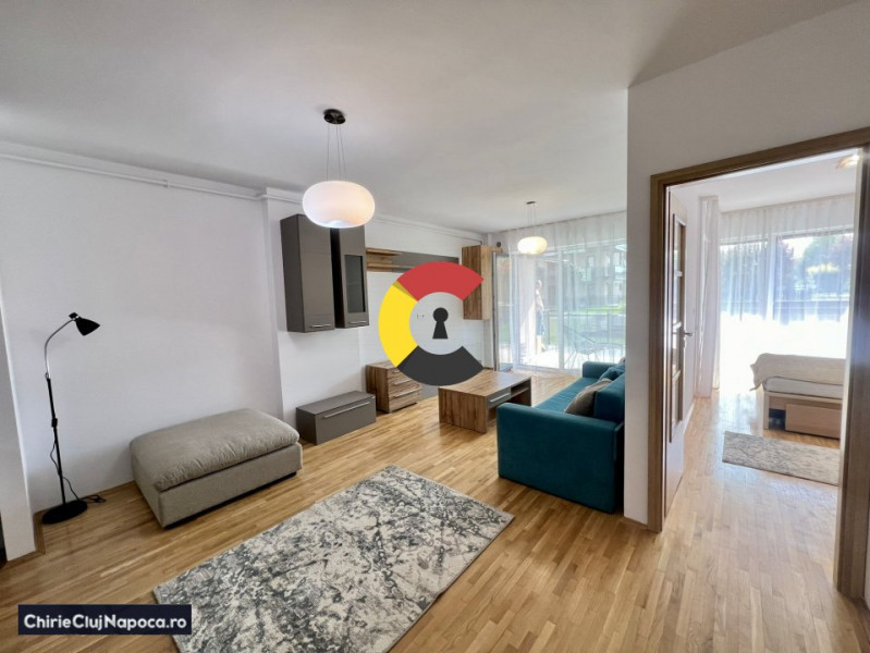 Apartament cu 2 camere si terasa, Grand Park, zona Sopor, garaj