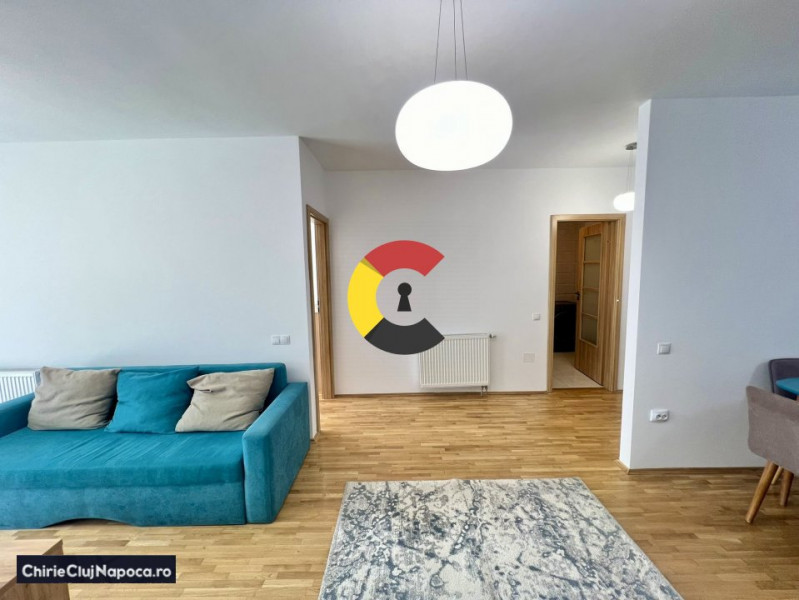 Apartament cu 2 camere si terasa, Grand Park, zona Sopor, garaj