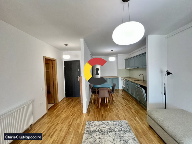 Apartament cu 2 camere si terasa, Grand Park, zona Sopor, garaj