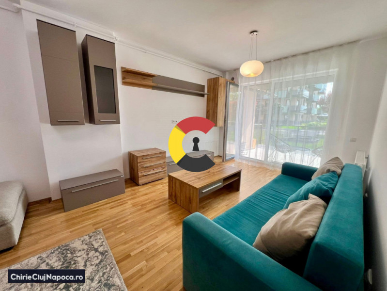 Apartament modern cu 2 camere + terasq, Grand Park, zona Iulius, garaj