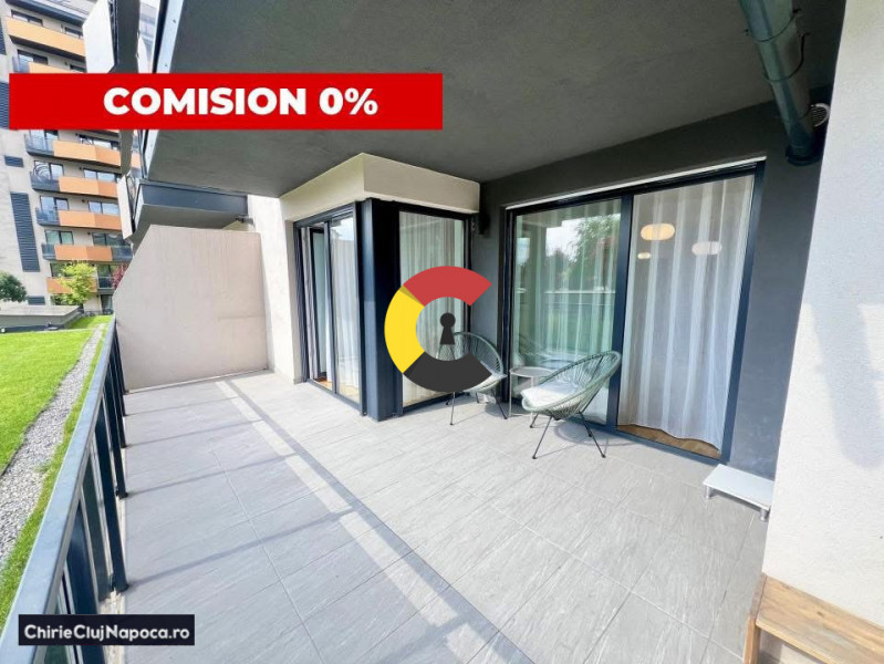 Apartament modern cu 2 camere + terasq, Grand Park, zona Iulius, garaj