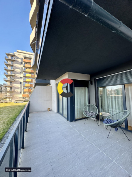 Apart. modern cu 2 camere+terasa, Grand Park, langa Iulius, garaj