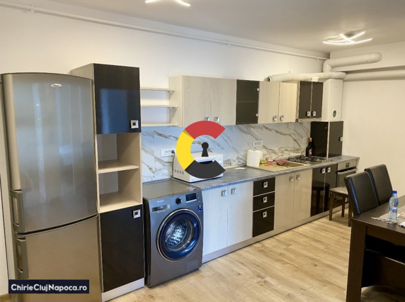 Apartment spatios cu 2 camere decomandate, Someseni, zona Leroy Merlin, garaj
