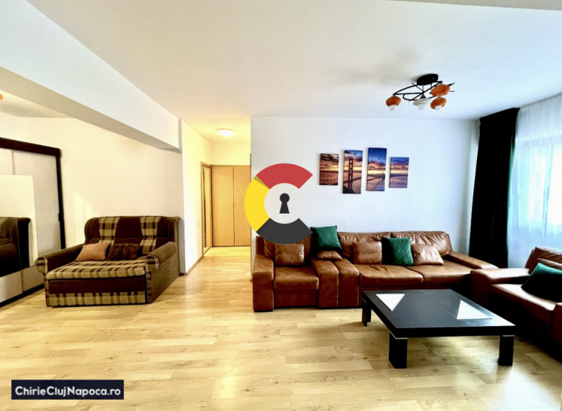 Apartment luminos cu 2 camere, Marasti, zona Revo Fitness, bloc nou