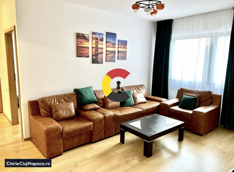 Apartment luminos cu 2 camere, Marasti, zona Revo Fitness, bloc nou