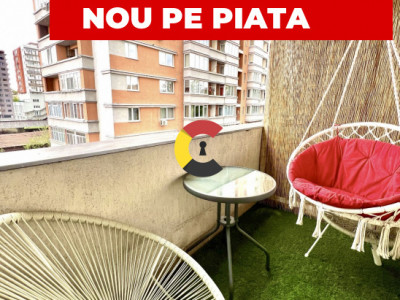 Apartment luminos cu 2 camere, Marasti, zona Revo Fitness, bloc nou