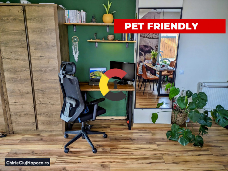 Apartment cozy cu 2 camere, Semicentral, zona strazii Paris, garaj si terasa