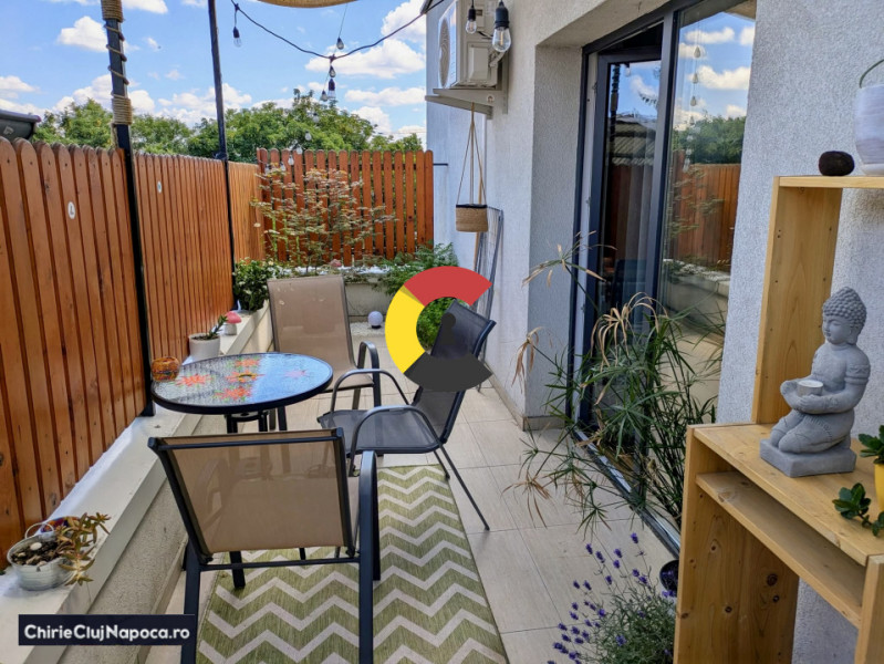 Apartment cozy cu 2 camere, Semicentral, zona strazii Paris, garaj si terasa