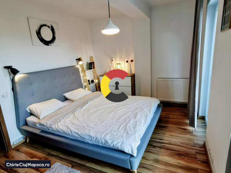 Apartment cozy cu 2 camere, Semicentral, zona strazii Paris, garaj si terasa