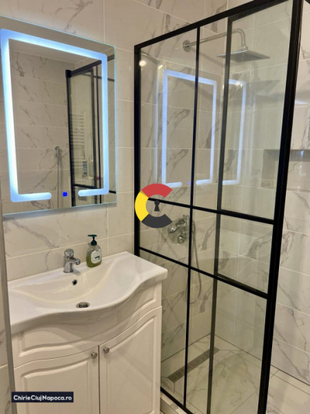 Apartment nou cu 2 camere, Marasti, zona Piata 1 Mai, parcare si gradina