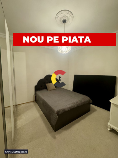 Apartament frumos cu 2 camere, Central, zona Mc Donalds, garaj si terasa