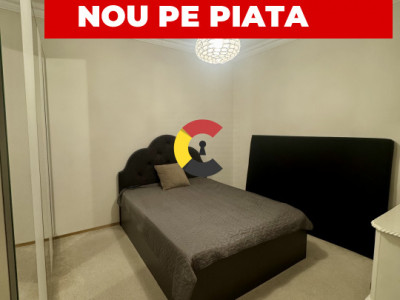 Apartament frumos cu 2 camere, Central, zona Mc Donalds, garaj si terasa