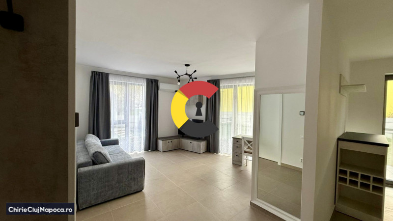 Apartament superb cu 2 camere, Plopilor, Complex Zenia, terasa