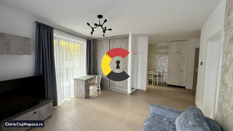 Apartament superb cu 2 camere, Plopilor, Complex Zenia, terasa