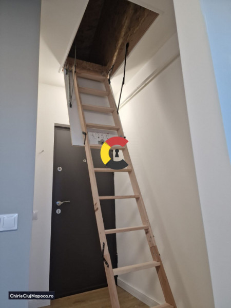 Apartament cu 3 camere la Mansarda in Floresti