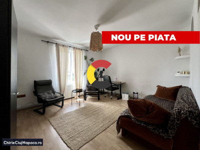 Apartament fain cu 2 camere, la casa, Andrei Muresanu, zona P-ta Cipariu, terasa