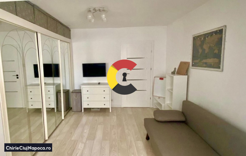 Apartament spatios cu 2 camere, Marasti, zona OMV, cu parcare