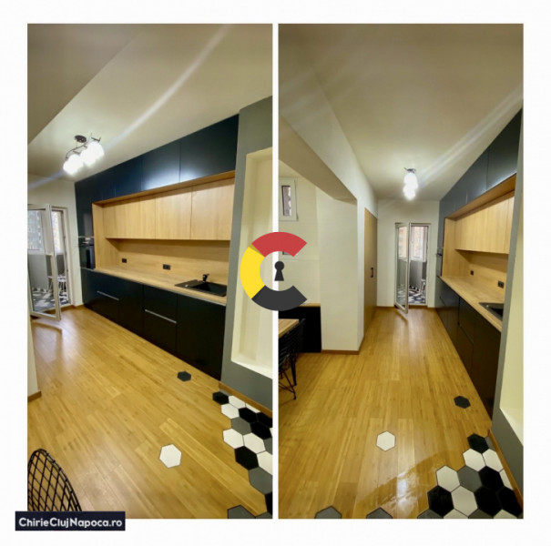 Apartament spatios cu 2 camere, Marasti, zona OMV, cu parcare