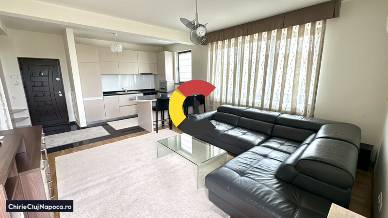 Apartament frumos cu 2 camere si gradina, Europa, zona OMV, 2 parcari