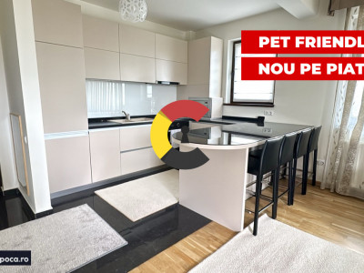 Apartament frumos cu 2 camere si gradina, Europa, zona OMV, 2 parcari