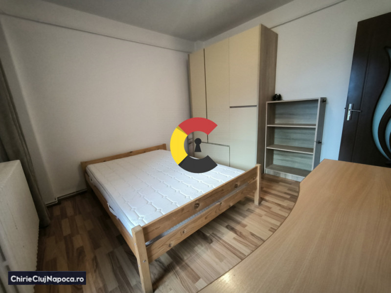 Ap spatios cu 2 camere deco zona Kaufland Manastur, 2 statii de Centru