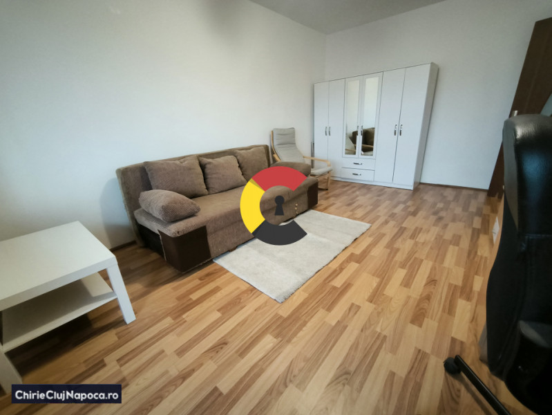 Ap spatios cu 2 camere deco zona Kaufland Manastur, 2 statii de Centru