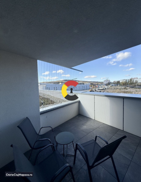 Apartament nou cu 2 camere, Iris, complex Elite City, balcon