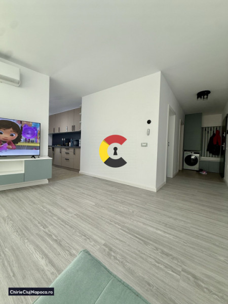 Apartament nou cu 2 camere, Iris, complex Elite City, balcon