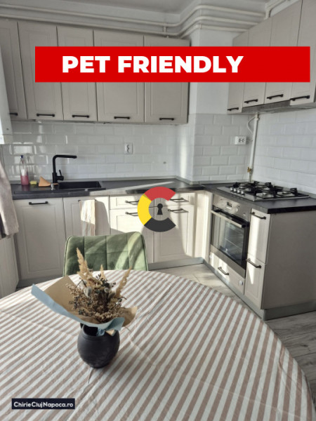 Apartament frumos cu 2 camere, Gheorgheni, zona Iulius Mall, balcoane si parcare