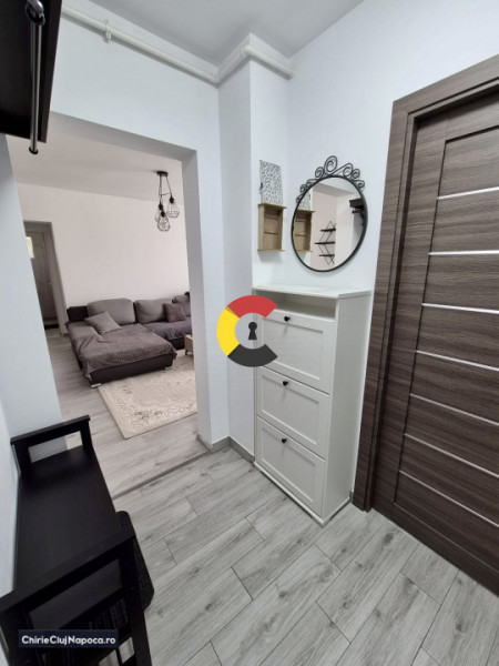 Apartament frumos cu 2 camere, Gheorgheni, zona Iulius Mall, balcoane si parcare