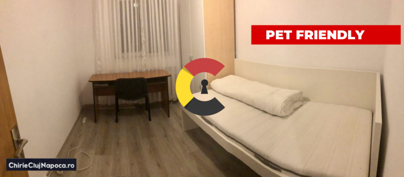 Apartament studentesc cu 3 camere si balcon, Manastur, zona Big