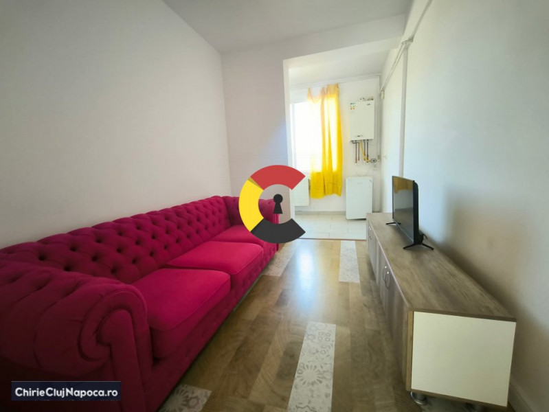 Apartament (living-bucatarie, dormitor) parcare, zona Marasti/Oser